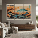 Yayoi Kusama Inspired Japanese Landscape Wall Art Canvas by MyGreatCanvas | Canvas Wall Art Prints | Photo Prints & Wall Decor