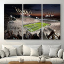 Epic Night Football Stadium Wall Art Canvas Print, Fireworks by MyGreatCanvas | Canvas Wall Art Prints | Photo Prints & Wall Decor