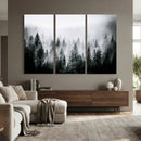 Foggy Forest Wall Art Canvas Print – Mountain Woodland by MyGreatCanvas | Canvas Wall Art Prints | Photo Prints & Wall Decor