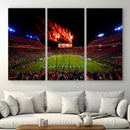 Jordan-Hare Football Stadium Wall Art Canvas Print, Football by MyGreatCanvas | Canvas Wall Art Prints | Photo Prints & Wall Decor