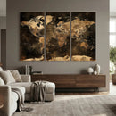 World Map Canvas Print, Modern Decorative Framed Map Artwork by MyGreatCanvas | Canvas Wall Art Prints | Photo Prints & Wall Decor