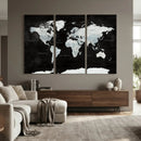 World Map Canvas Print – Framed Push Pin Wall Art, Color by MyGreatCanvas | Canvas Wall Art Prints | Photo Prints & Wall Decor