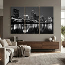 Austin Skyline Wall Art Canvas Print, Austin Downtown Night by MyGreatCanvas | Canvas Wall Art Prints | Photo Prints & Wall Decor