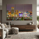 Baltimore Skyline Wall Art Canvas Print, Baltimore Downtown by MyGreatCanvas | Canvas Wall Art Prints | Photo Prints & Wall Decor