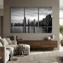 Chicago Wall Art Canvas Print, Chicago City Downtown Night by MyGreatCanvas | Canvas Wall Art Prints | Photo Prints & Wall Decor
