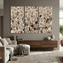 Abstract Longhorn Wall Art Canvas Print - Farm Animal by MyGreatCanvas | Canvas Wall Art Prints | Photo Prints & Wall Decor
