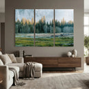 Forest Meadow Wall Art Canvas Print, Pine Tree Landscape by MyGreatCanvas | Canvas Wall Art Prints | Photo Prints & Wall Decor