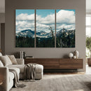 Mountain Forest Wall Art Canvas Print, Alpine Pine Tree by MyGreatCanvas | Canvas Wall Art Prints | Photo Prints & Wall Decor