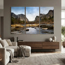Yosemite Valley Mountain Landscape Wall Art Canvas Print, by MyGreatCanvas | Canvas Wall Art Prints | Photo Prints & Wall Decor