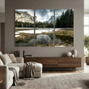 Yosemite Valley Mountain Wall Art Canvas Print, Granite by MyGreatCanvas | Canvas Wall Art Prints | Photo Prints & Wall Decor