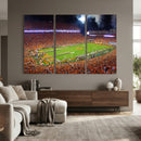 Clemson Football Stadium Wall Art Canvas Print, College by MyGreatCanvas | Canvas Wall Art Prints | Photo Prints & Wall Decor