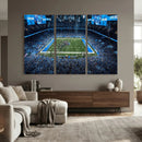 Detroit Lions Stadium Wall Art Canvas Print, Football Field by MyGreatCanvas | Canvas Wall Art Prints | Photo Prints & Wall Decor