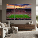 Oklahoma Sooners Stadium Wall Art Canvas Print, College by MyGreatCanvas | Canvas Wall Art Prints | Photo Prints & Wall Decor