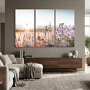 Lavender Field Wall Art Canvas Print, Butterfly Floral by MyGreatCanvas | Canvas Wall Art Prints | Photo Prints & Wall Decor