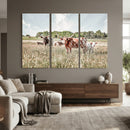 Texas Longhorn Cattle Wall Art Canvas Print: Western Ranch by MyGreatCanvas | Canvas Wall Art Prints | Photo Prints & Wall Decor