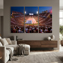 Oklahoma Memorial Stadium Wall Art Canvas Print – Oklahoma