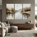 Abstract Landscape Wall Art Canvas Print, Modern Lake by MyGreatCanvas | Canvas Wall Art Prints | Photo Prints & Wall Decor