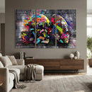 Graffiti American Football Helmet Street Art Wall Art Canvas by MyGreatCanvas | Canvas Wall Art Prints | Photo Prints & Wall Decor