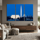 Washington DC Skyline Wall Art Canvas Print – Lincoln by MyGreatCanvas | Canvas Wall Art Prints | Photo Prints & Wall Decor