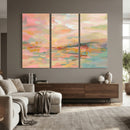 Abstract Pastel Landscape Wall Art Canvas Print – Soft Pink by MyGreatCanvas | Canvas Wall Art Prints | Photo Prints & Wall Decor