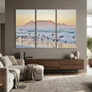 Seagulls Over Ocean Wall Art Canvas Print – Coastal Beach by MyGreatCanvas | Canvas Wall Art Prints | Photo Prints & Wall Decor