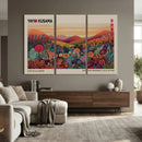 Yayoi Kusama Colorful Landscape Wall Art Canvas Print – by MyGreatCanvas | Canvas Wall Art Prints | Photo Prints & Wall Decor