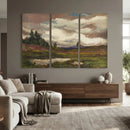 Gustav Macoun Heathland Canvas Print, Czech Landscape Oil by MyGreatCanvas | Canvas Wall Art Prints | Photo Prints & Wall Decor