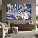 Playing Cards Canvas Wall Art | Casino Game Room Decor, by MyGreatCanvas | Canvas Wall Art Prints | Photo Prints & Wall Decor