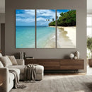 Puerto Rico Beach Paradise Wall Art – Tropical Coastal Print by MyGreatCanvas | Canvas Wall Art Prints | Photo Prints & Wall Decor