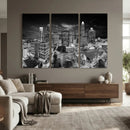 Charlotte Skyline Canvas Wall Art Print – North Carolina Cityscape Photography Print by MyGreatCanvas | Canvas Wall Art Prints | Photo Prints & Wall Decor