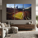 Chicago Bears Soldier Field Canvas Wall Art, NFL Stadium Panorama Print, Football Arena Photography for Sports Fans by MyGreatCanvas | Canvas Wall Art Prints | Photo Prints & Wall Decor