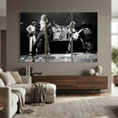 Led Zeppelin Live Concert Canvas Wall Art, Classic Rock Band Photography Print, Vintage Music Stage Performance Artwork by MyGreatCanvas | Canvas Wall Art Prints | Photo Prints & Wall Decor