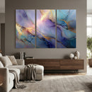 Colorful Abstract Canvas Wall Art Print, Vibrant Popup Color Art Print