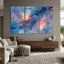 Colorful Abstract Canvas Wall Art Print, Vibrant Popup Color Art Print