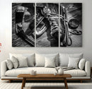 Old Pair of Mens Skates Wall Art Canvas, Men Skates Wall Art by MyGreatCanvas | Canvas Wall Art Prints | Photo Prints & Wall Decor