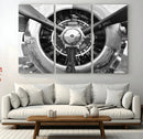 Vintage Airplane Wall Art Canvas Print by MyGreatCanvas | Canvas Wall Art Prints | Photo Prints & Wall Decor