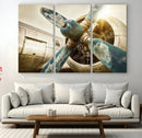 Vintage Airplane Canvas Print by MyGreatCanvas | Canvas Wall Art Prints | Photo Prints & Wall Decor