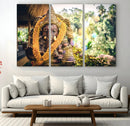 Hinduism Statue Wall Art Canvas Print