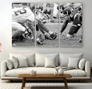 American Football Player Wall Art Canvas Print by MyGreatCanvas | Canvas Wall Art Prints | Photo Prints & Wall Decor
