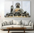 Buddha Statue Wall Art Canvas Print