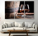 Scots Whiskey Wall Art Canvas Print