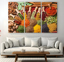 Spices Kitchen Wall Art Canvas Print by MyGreatCanvas | Canvas Wall Art Prints | Photo Prints & Wall Decor