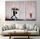 Banksy Wall Art Canvas Print, Framed Graffiti Art Picture by MyGreatCanvas | Canvas Wall Art Prints | Photo Prints & Wall Decor