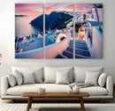 Santorini Island Wall Art Canvas Print by MyGreatCanvas | Canvas Wall Art Prints | Photo Prints & Wall Decor