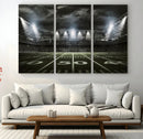 American Football Stadium Wall Art Canvas Print, Stadium by MyGreatCanvas | Canvas Wall Art Prints | Photo Prints & Wall Decor