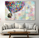 Up Pixar Poster, Look Up Pixar Wall Art, Up Pixar Canvas,