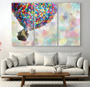 Up Pixar Poster, Look Up Pixar Wall Art, Up Pixar Canvas,