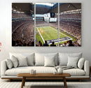 Dallas Cowboys Football Team Print - Arlington AT&T Stadium by MyGreatCanvas | Canvas Wall Art Prints | Photo Prints & Wall Decor
