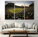 Oregon Stadium Canvas Wall Art - Captivating Game Day Scene