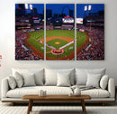 St. Louis Cardinals Baseball Team Print - Busch Stadium Wall by MyGreatCanvas | Canvas Wall Art Prints | Photo Prints & Wall Decor